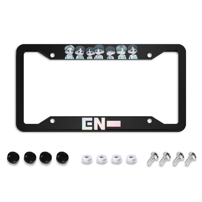 Enhypen License Plate From - Car accessory - Kpop gift! - Beyond The Shoppe