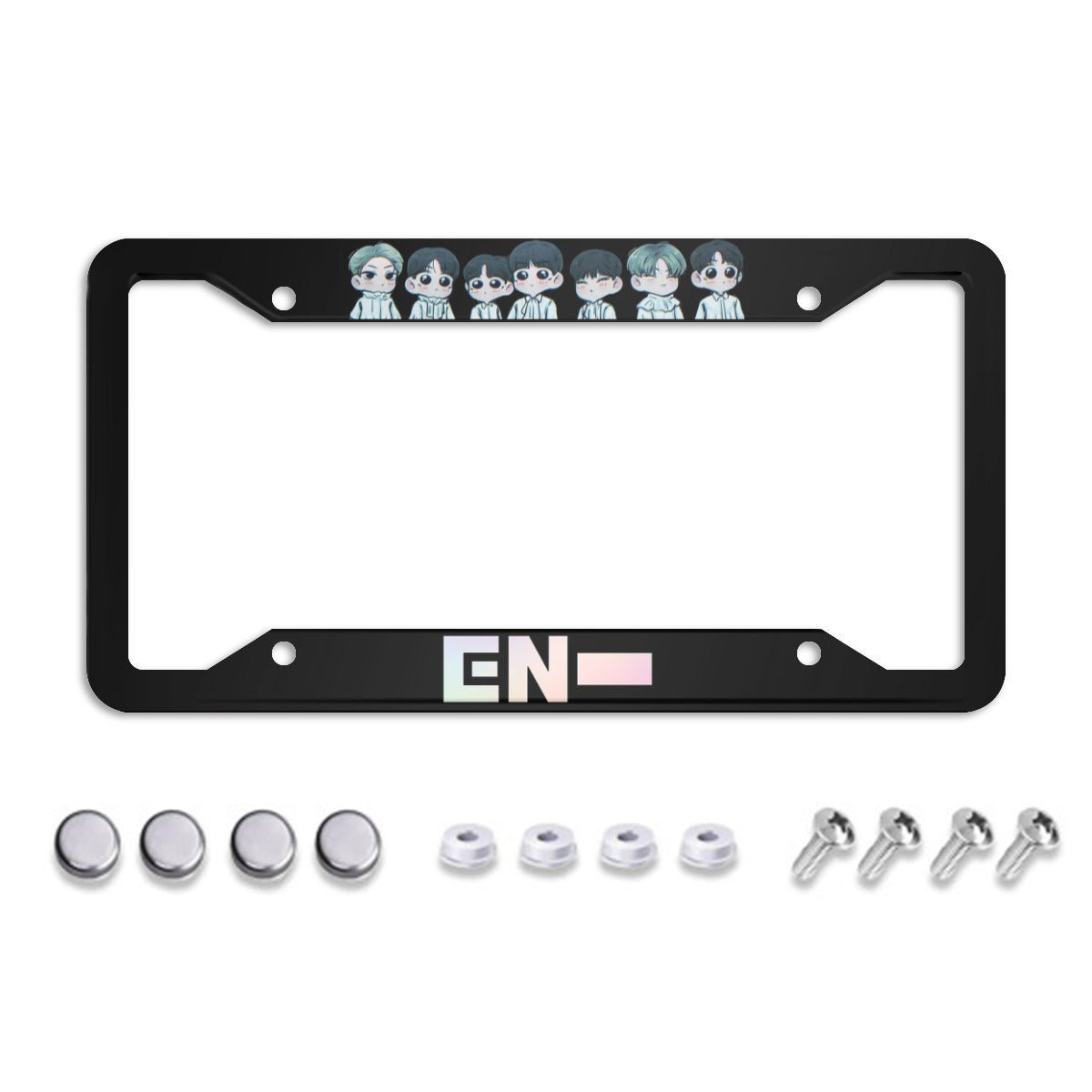 Enhypen License Plate From - Car accessory - Kpop gift! - Beyond The Shoppe
