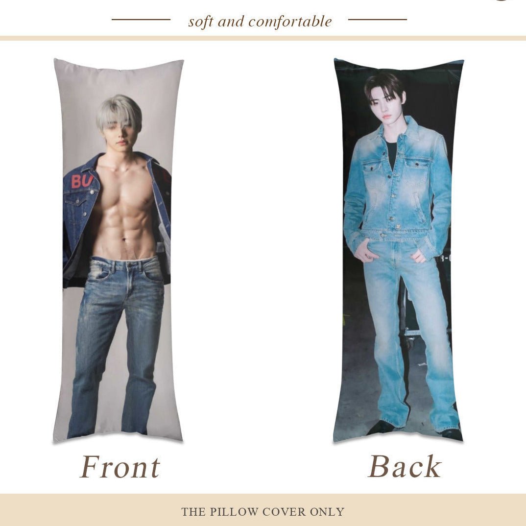 Enhypen Sunghoon Full Body Pillow Case - Double Sided Full Body Pillowcases - 3 sizes! - Beyond The Shoppe