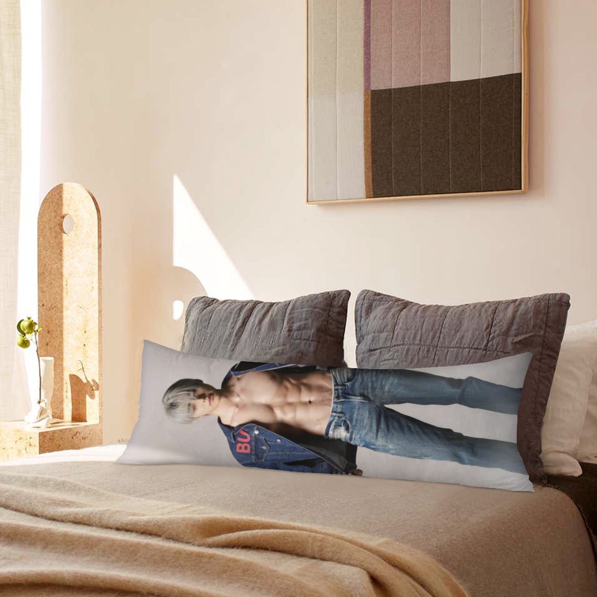 Enhypen Sunghoon Full Body Pillow Case - Double Sided Full Body Pillowcases - 3 sizes! - Beyond The Shoppe