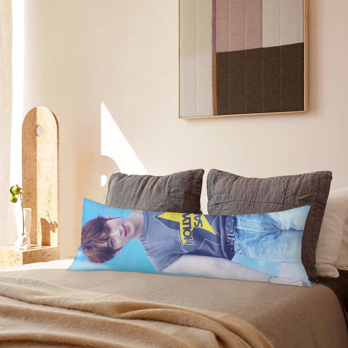 Enhypen Sunoo Full Body Pillow Case - Double Sided Full Body Pillowcases - 3 sizes! - Beyond The Shoppe