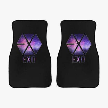 Exo Car Floor Mats - 2Pcs Car Floor Mats - Car Accessories - Kpop car mats - (Set of 2) - Beyond The Shoppe