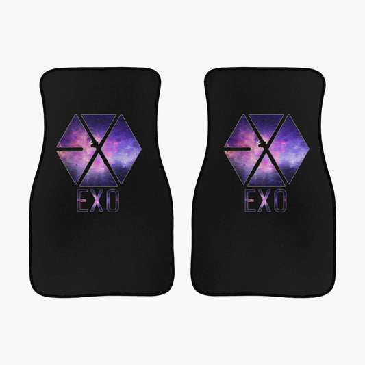 Exo Car Floor Mats - 2Pcs Car Floor Mats - Car Accessories - Kpop car mats - (Set of 2) - Beyond The Shoppe