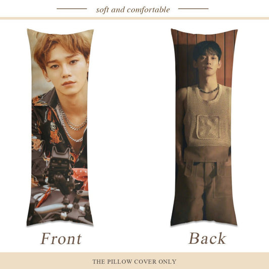 EXO Chen Full Body Pillow Case - Double Sided Full Body Pillowcases - 3 sizes! - Beyond The Shoppe