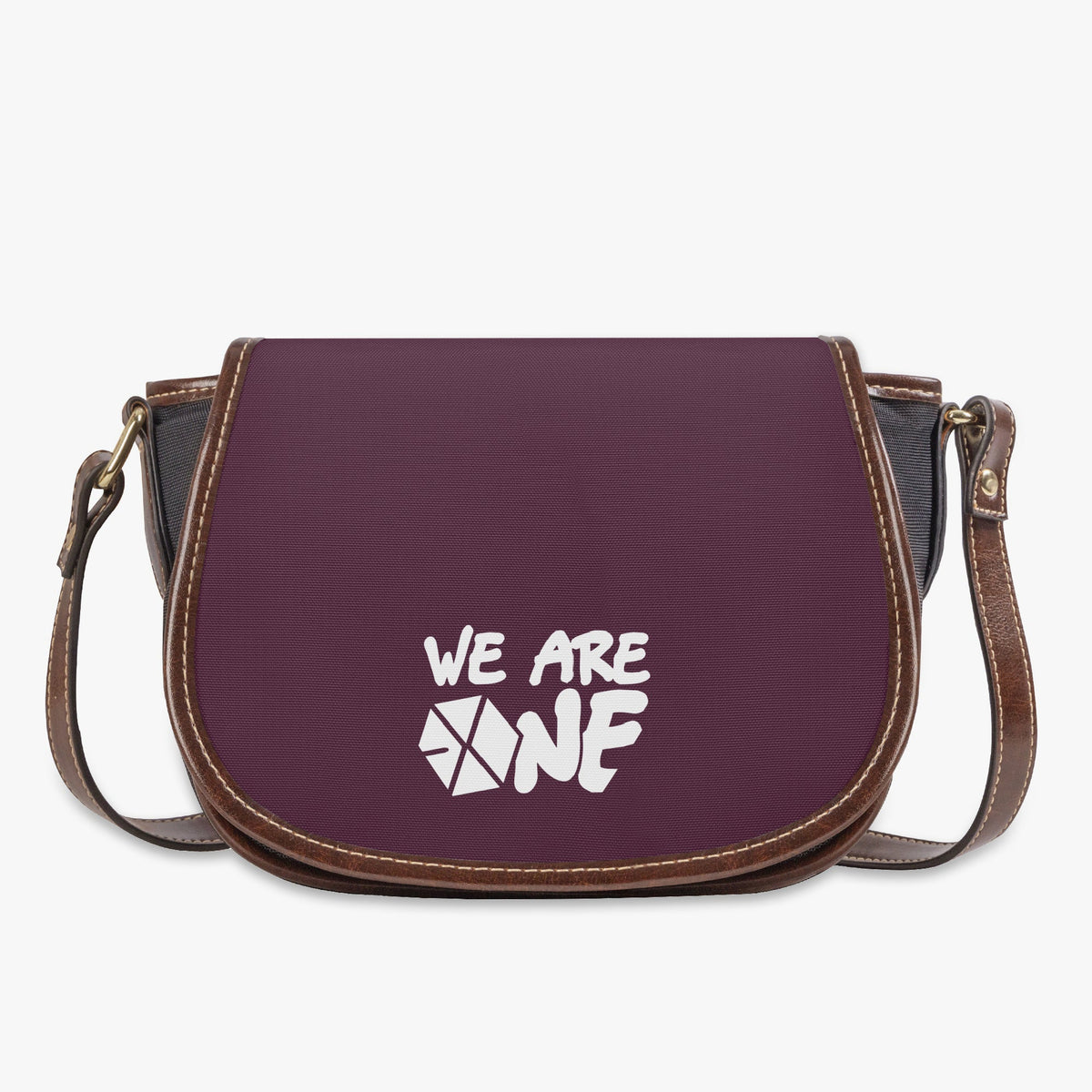 EXO Flap Saddle Bag – Perfect Everyday Crossbody Purse - EXO - L Chic & Cute Bag - Beyond The Shoppe