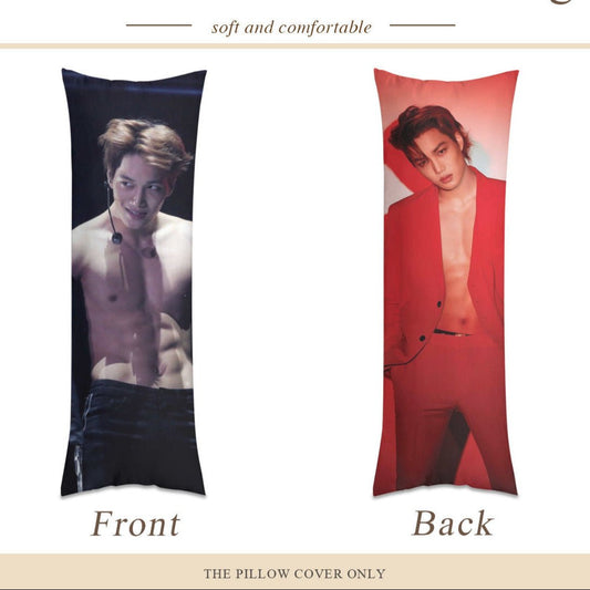 EXO Kai Full Body Pillow Case - Double Sided Full Body Pillowcases - 3 sizes! - Beyond The Shoppe