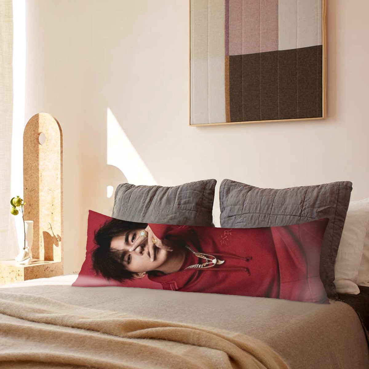 EXO Kris Wu Full Body Pillow Case - Double Sided Full Body Pillowcases - 3 sizes! - Beyond The Shoppe