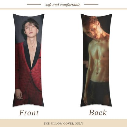 EXO Lay Zhang Full Body Pillow Case - Double Sided Full Body Pillowcases - 3 sizes! - Beyond The Shoppe