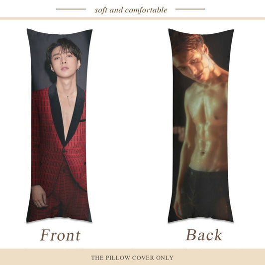 EXO Lay Zhang Full Body Pillow Case - Double Sided Full Body Pillowcases - 3 sizes! - Beyond The Shoppe
