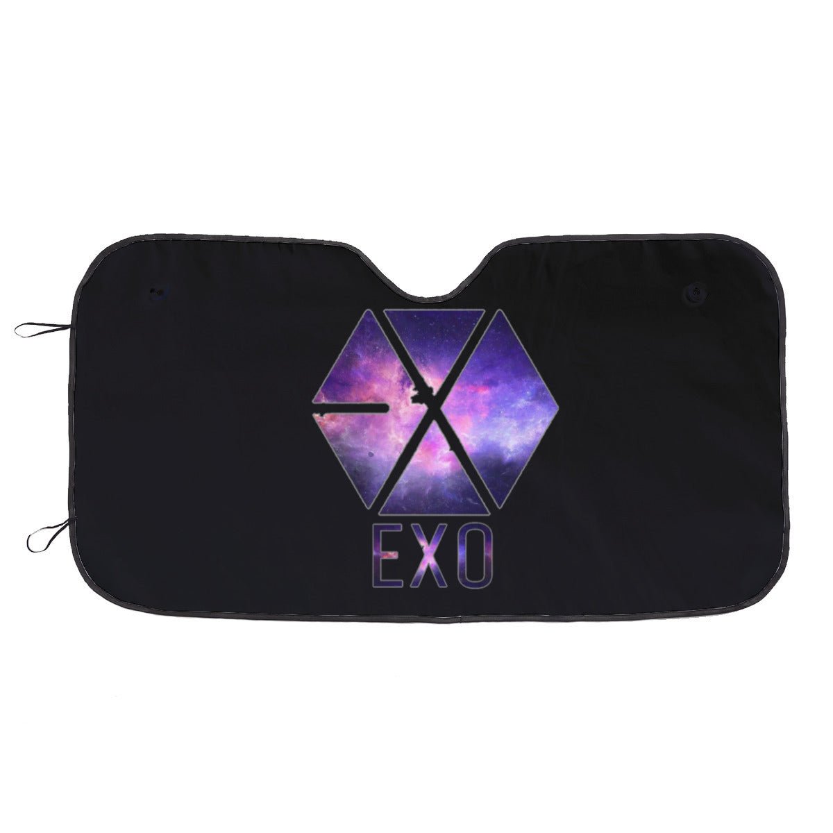 EXO Logo Sun Shade - Windshield Cover - KPop Themed - Great gift! Car Window Shield - Windshield Protector - Beyond The Shoppe