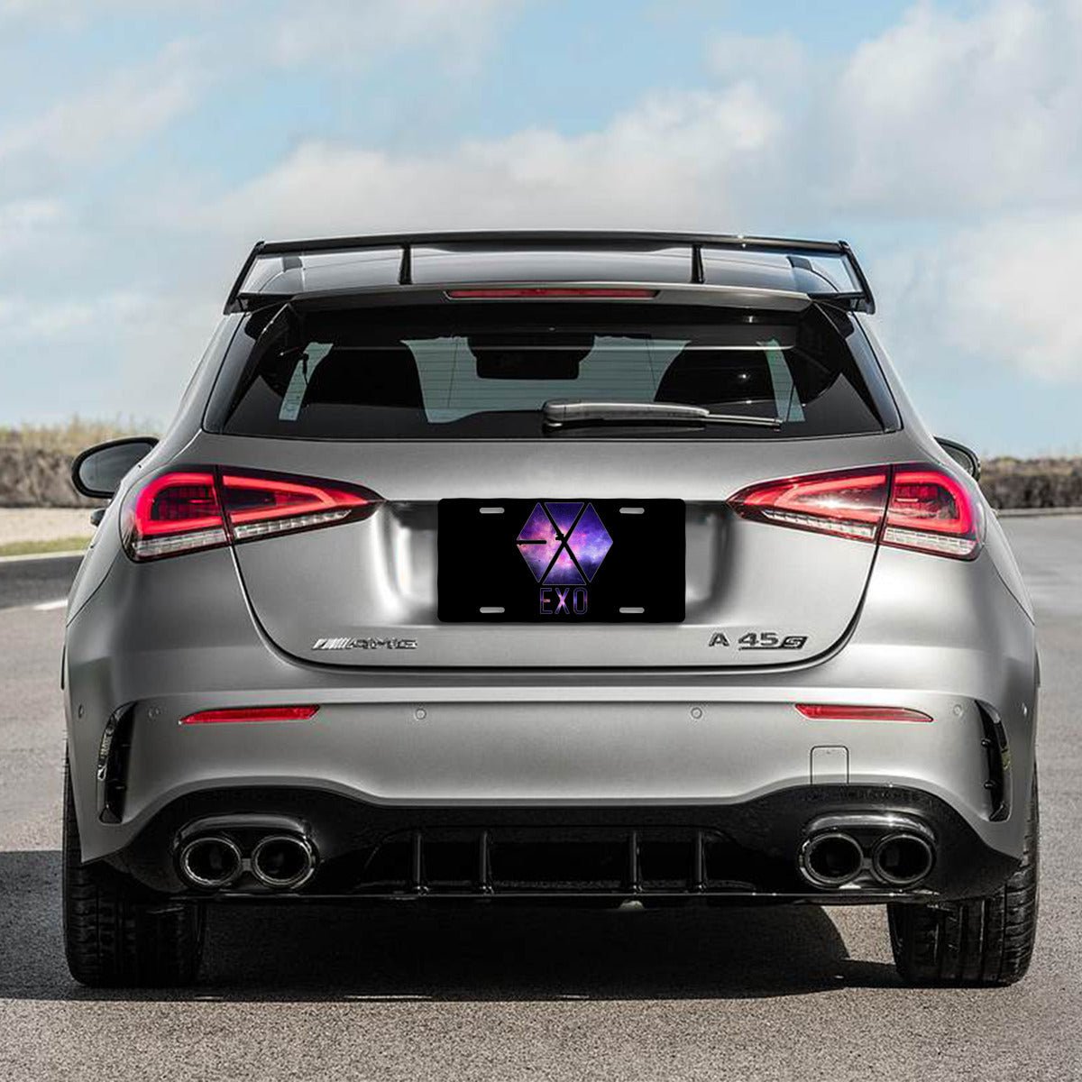 EXO logo Vanity Plate for your car - Car accessories - Beyond The Shoppe