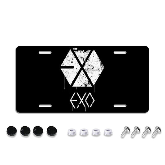 EXO logo Vanity Plate for your car - Car accessories - Beyond The Shoppe