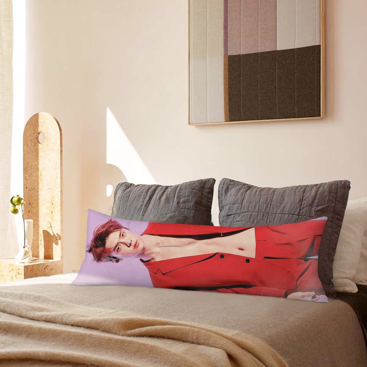 EXO Sehun Full Body Pillow Case - Double Sided Full Body Pillowcases - 3 sizes! - Beyond The Shoppe