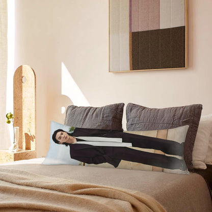 BTS Suga Body Pillow Case - 3 Sizes - BTS Yoongi full size pillow case - BTS Agust D double sided pillowcase