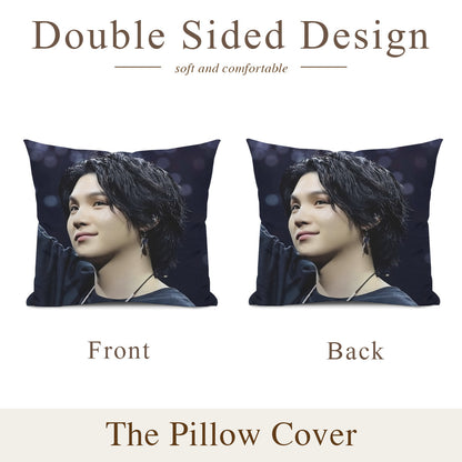 BTS Suga Agust D concert themed pillow cushion cover- double sided pillow case -  Pillowcase! Great KPOP Gift!
