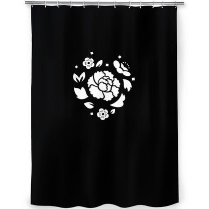 BTS Suga Lotus Inspired  Splish Splash! Shower Curtain - Ultimate Agust D bathroom accessory! Great  gift for your favorite Army!