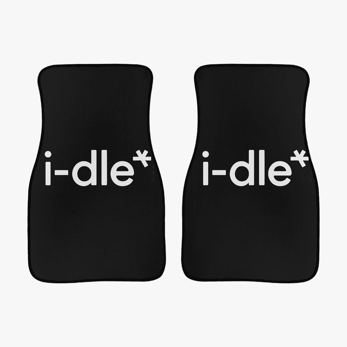 i-dle Car Floor Mats - Car Accessories - Kpop car mats - 2 Front Mats - Beyond The Shoppe