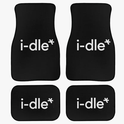 i-dle Car Floor Mats - Car Accessories - Kpop car mats - (Set of 4 - 2 Front & 2 Rear) - Beyond The Shoppe