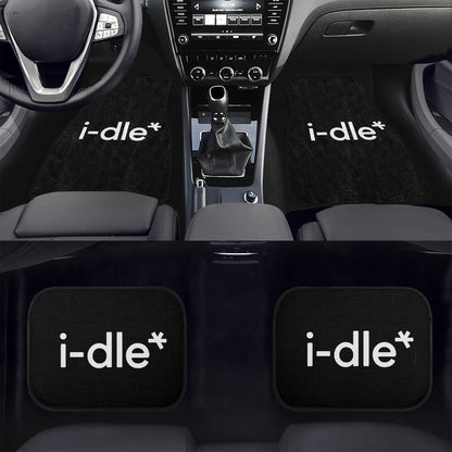 i-dle Car Floor Mats - Car Accessories - Kpop car mats - (Set of 4 - 2 Front & 2 Rear) - Beyond The Shoppe