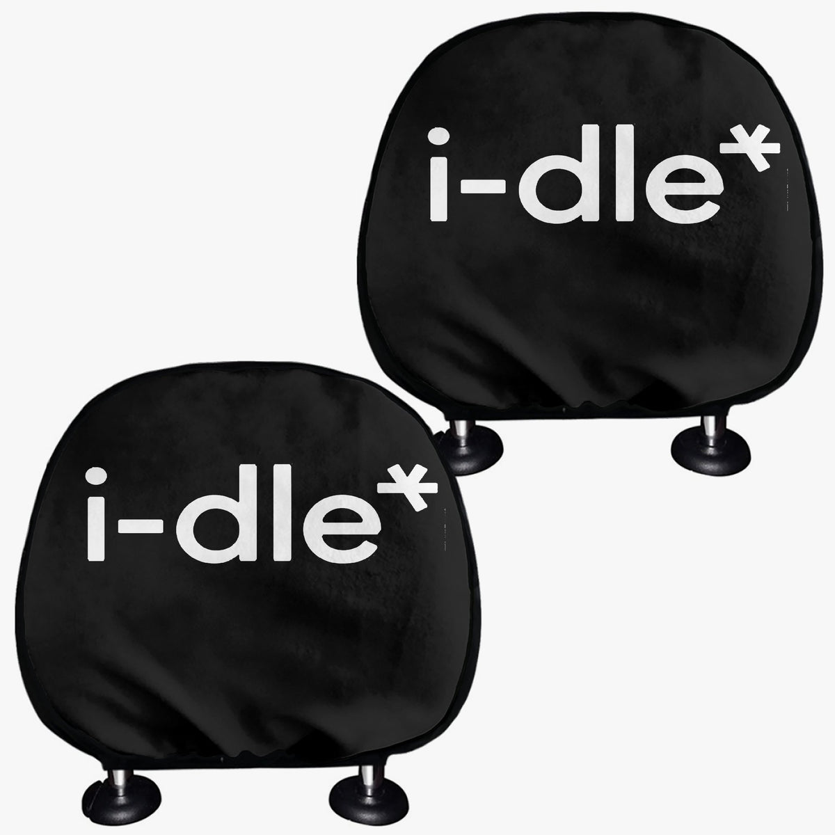i-dle - Car Headrest Covers - 2 PCS - Great car accessories - Great KPop Gift! - Beyond The Shoppe