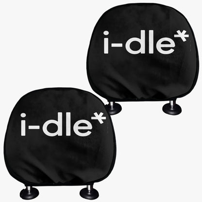 i-dle - Car Headrest Covers - 2 PCS - Great car accessories - Great KPop Gift! - Beyond The Shoppe