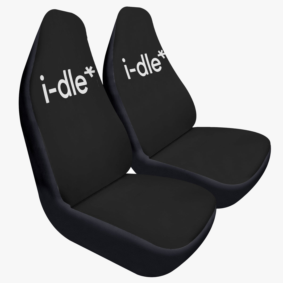 i-dle Car Seat Microfiber Covers - Set of 2 - KPop car accessories - Beyond The Shoppe