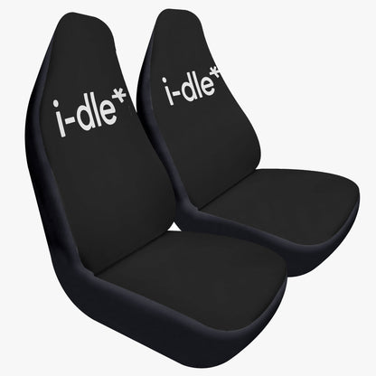 i-dle Car Seat Microfiber Covers - Set of 2 - KPop car accessories - Beyond The Shoppe