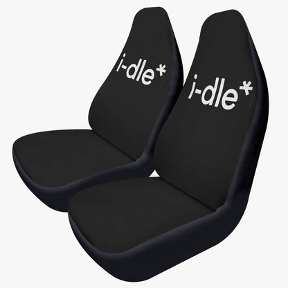 i-dle Car Seat Microfiber Covers - Set of 2 - KPop car accessories - Beyond The Shoppe
