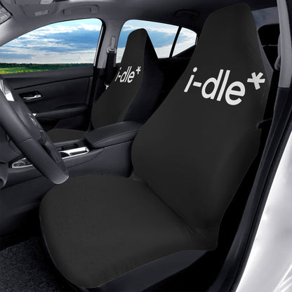 i-dle Car Seat Microfiber Covers - Set of 2 - KPop car accessories - Beyond The Shoppe