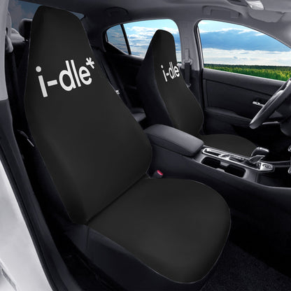 i-dle Car Seat Microfiber Covers - Set of 2 - KPop car accessories - Beyond The Shoppe