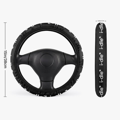 i-dle Steering Wheel Cover - Great Kpop car accessory -Great gift - kpop car accessories - Beyond The Shoppe