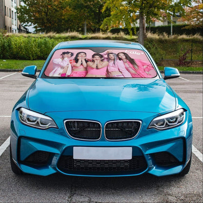 i-dle Sun Shade - Windshield Cover -KPop Themed - Great gift! Car Window Shield - Windshield Protector - Beyond The Shoppe