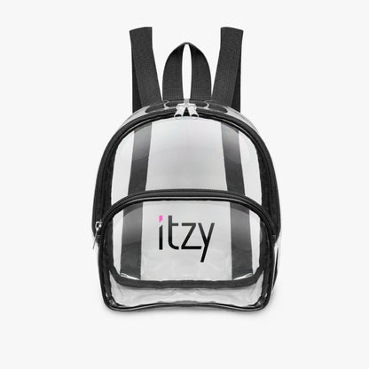 Itzy Logo Concert Tour Clear Backpack Mini - Beyond The Shoppe