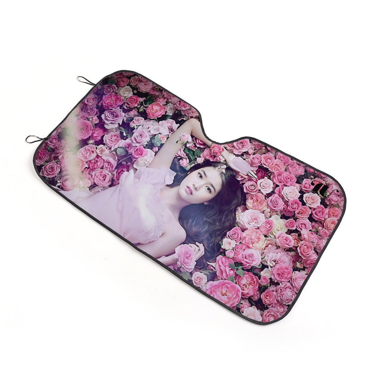 IU KPop Sun Shade - Windshield Cover - KPop Themed - Great gift! Lee Ji - eun Car Window Shield - Windshield Protector - Beyond The Shoppe