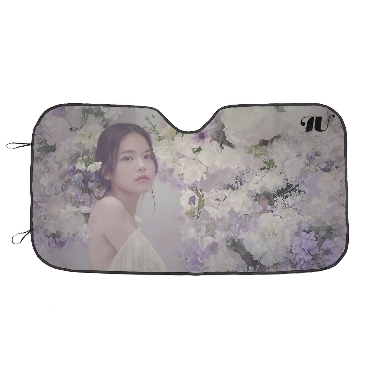 IU Kpop Sun Shade - Windshield Cover - KPop Themed - Great gift! Lee Ji - eun Car Window Shield - Windshield Protector - Beyond The Shoppe