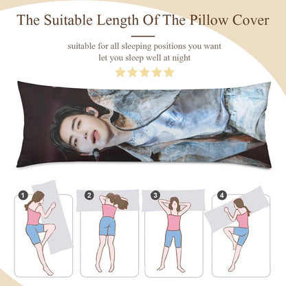 Jake from Enhypen Full Body Double - Sided Microfiber Pillow Case - 2 Poses pillowcase - 3 sizes! Engene - Beyond The Shoppe