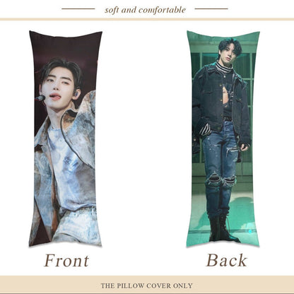 Jake from Enhypen Full Body Double - Sided Microfiber Pillow Case - 2 Poses pillowcase - 3 sizes! Engene - Beyond The Shoppe