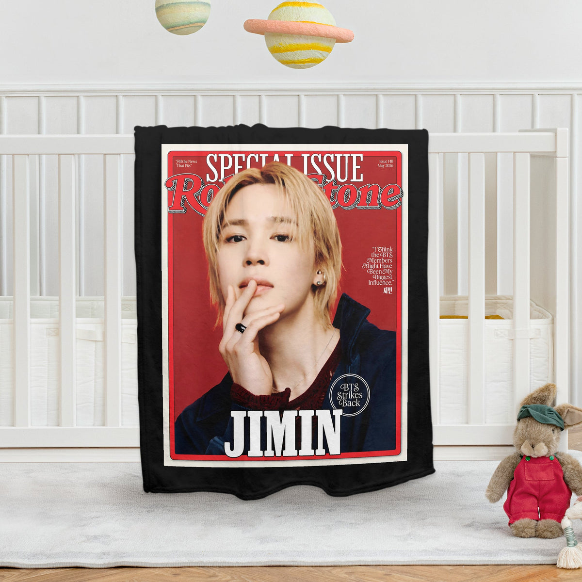 Jimin Flannel Blanket - Beyond The Shoppe