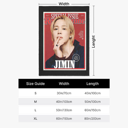 Jimin Flannel Blanket - Beyond The Shoppe