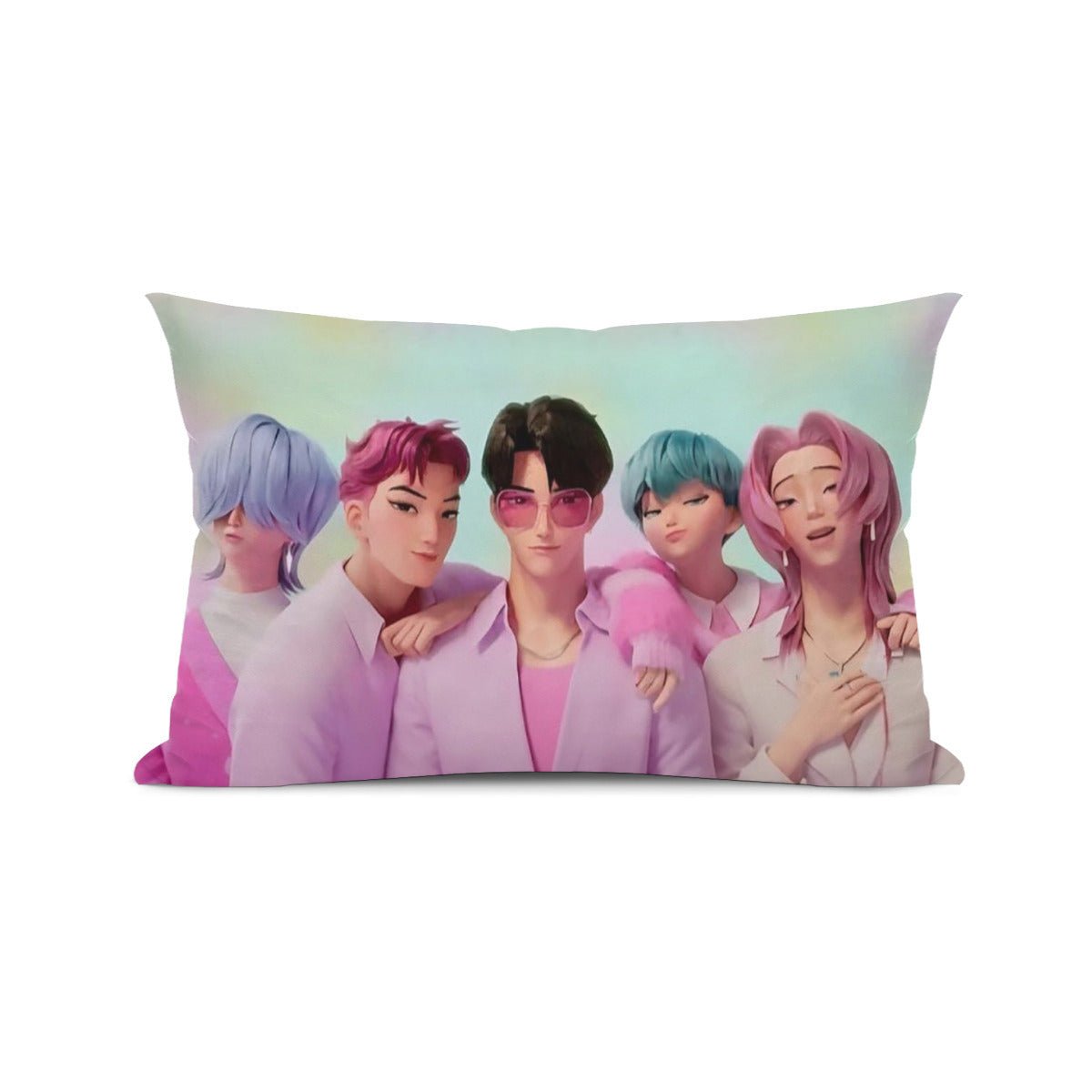 KPop Demon Hunters Saja Boys themed Pillow sham - double sided pillow case - Pillowcase! Great KPOP Gift! - Beyond The Shoppe
