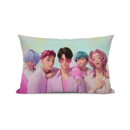 KPop Demon Hunters Saja Boys themed Pillow sham - double sided pillow case - Pillowcase! Great KPOP Gift! - Beyond The Shoppe