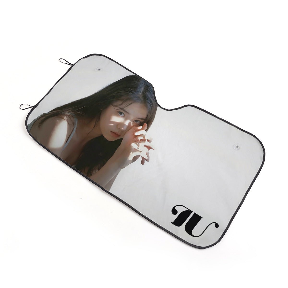 KPop IU Sun Shade - Windshield Cover - KPop Themed - Great gift! Lee Ji - eun Car Window Shield - Windshield Protector - Beyond The Shoppe