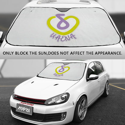KPop IU's Fan Logo Sun Shade - Windshield Cover - KPop Themed - Great gift! Car Window Shield - Windshield Protector - Beyond The Shoppe