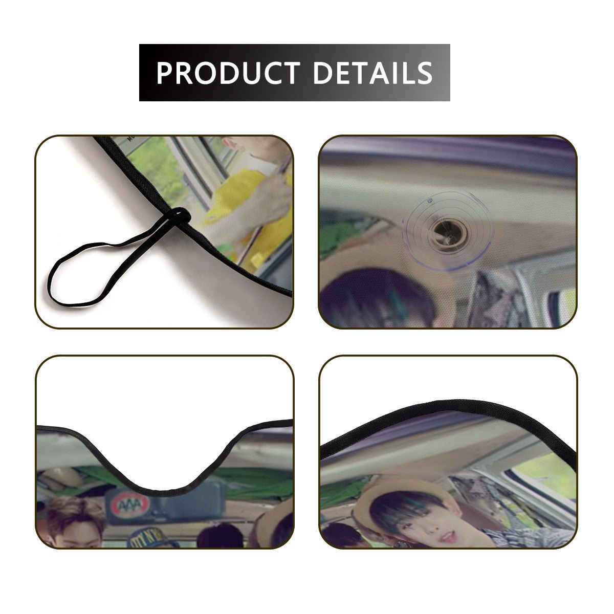 Monsta X Driving! Sun Shade - Windshield Cover - KPop Themed - Great gift! Car Window Shield - Windshield Protector - Beyond The Shoppe
