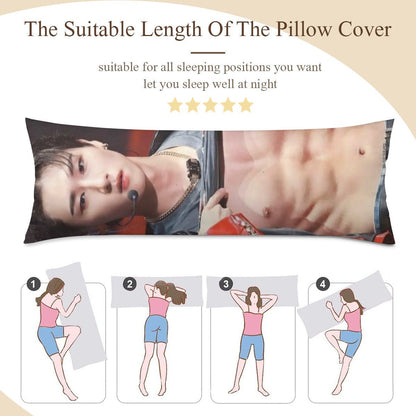 Monsta X I.M Full Body Pillow Case - Double Sided Full Body Pillowcases - 3 sizes! - Beyond The Shoppe