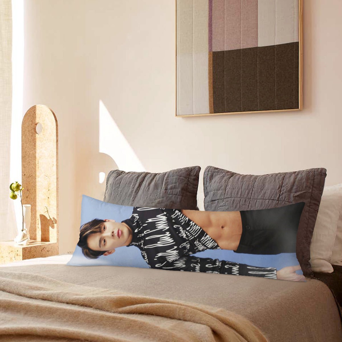 Monsta X Joheoon Full Body Pillow Case - Double Sided Full Body Pillowcases - 3 sizes! - Beyond The Shoppe