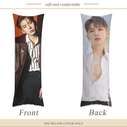 Monsta X Kihyun Full Body Pillow Case - Double Sided Full Body Pillowcases - 3 sizes! - Beyond The Shoppe
