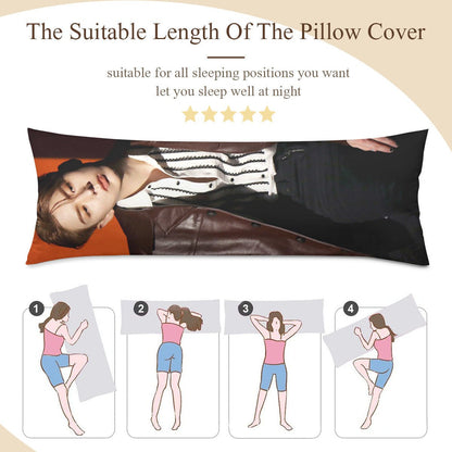 Monsta X Kihyun Full Body Pillow Case - Double Sided Full Body Pillowcases - 3 sizes! - Beyond The Shoppe
