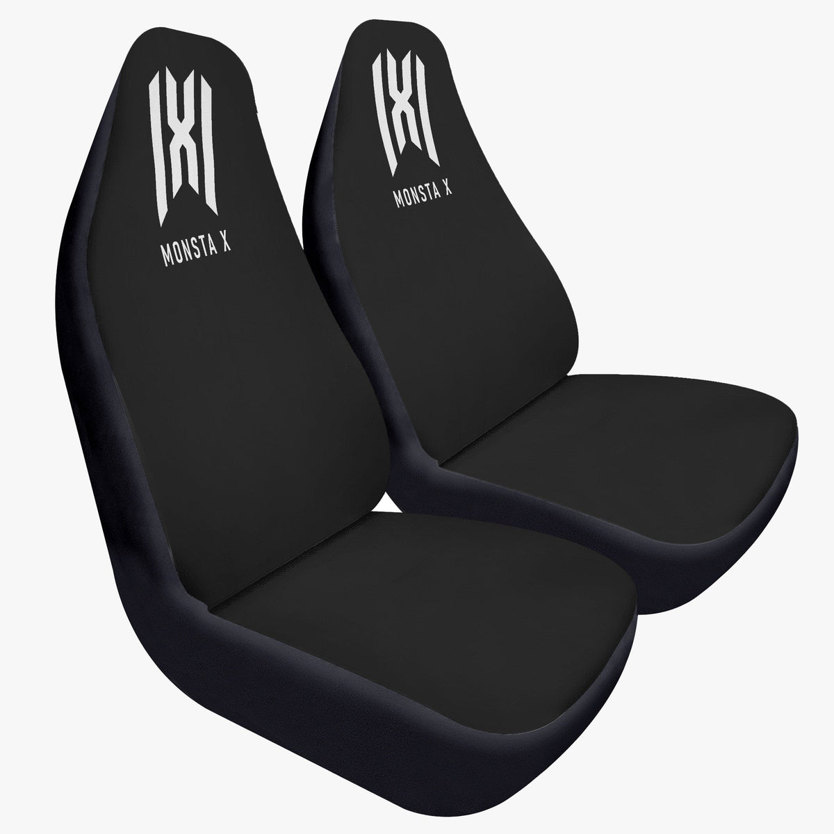 Monsta X Microfiber Car Seat Covers - 2Pcs Car Seat Microfiber Covers - Set of 2 - KPop car accessories - Beyond The Shoppe