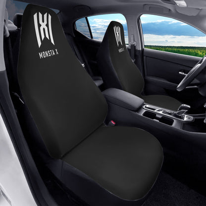 Monsta X Microfiber Car Seat Covers - 2Pcs Car Seat Microfiber Covers - Set of 2 - KPop car accessories - Beyond The Shoppe